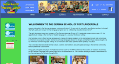Desktop Screenshot of deutscheschulefl.com